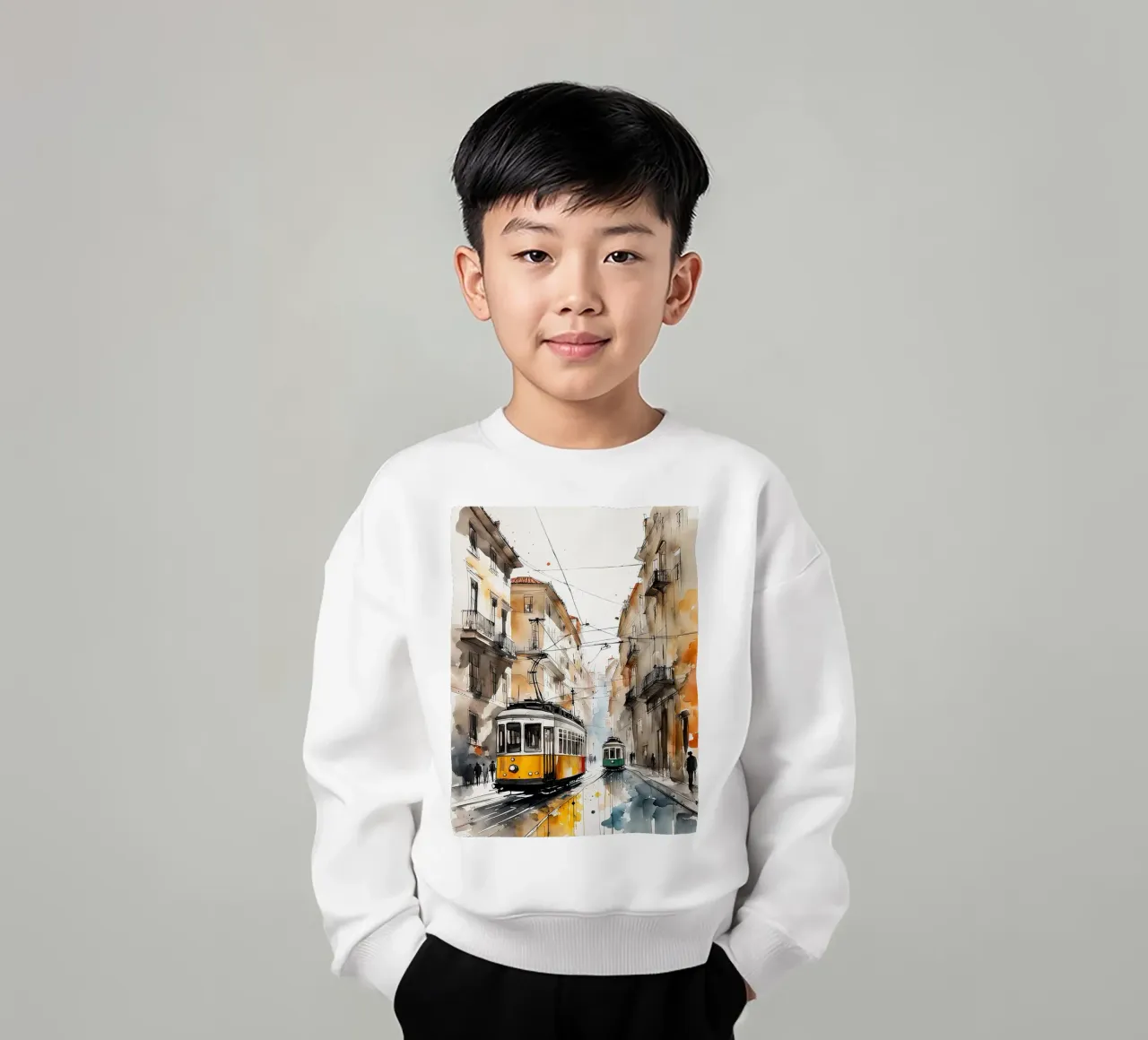Lisbona felpa bambino da 🎁 ARTVI-SHOP