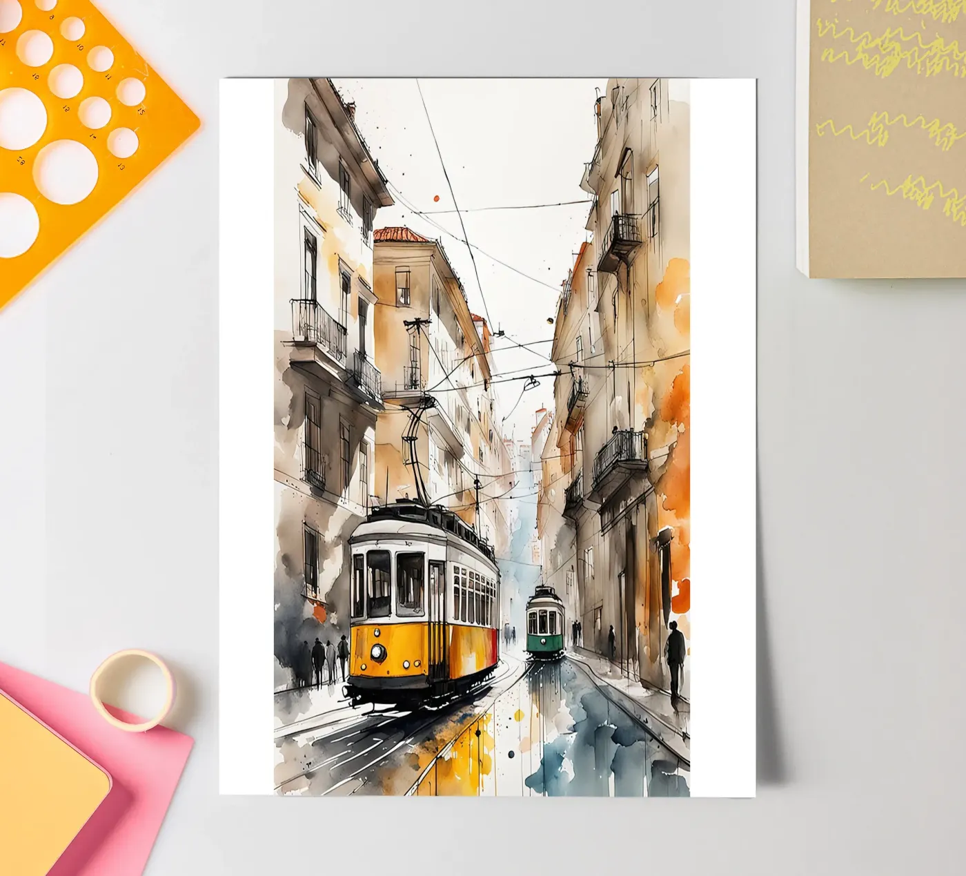 Lisbon sticker sheet by 🎁 NOBELART