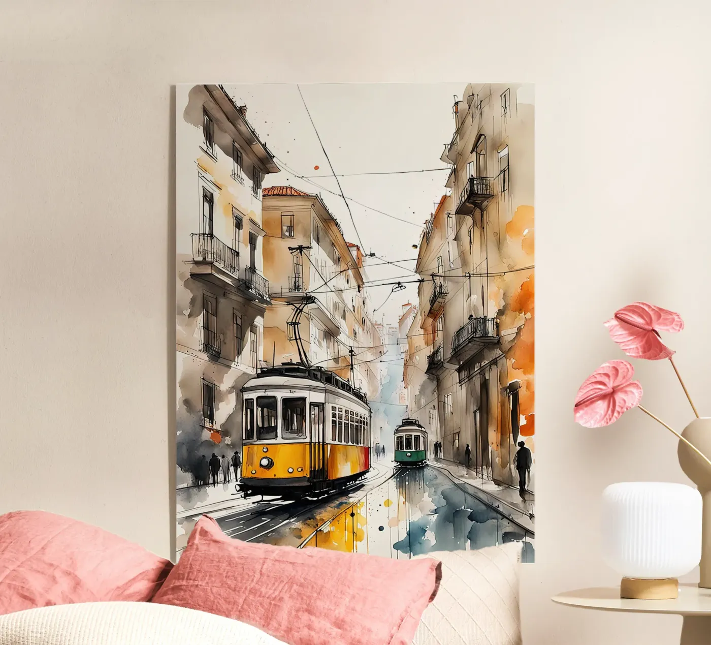 Lissabon Acryl-Glas von 🎁 NOBELART