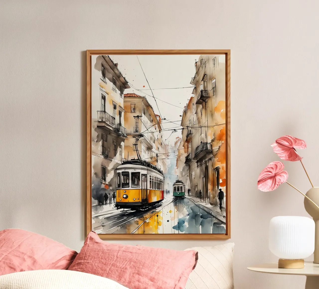 Lisbonne alu dibond de 🎁 ARTVI-SHOP