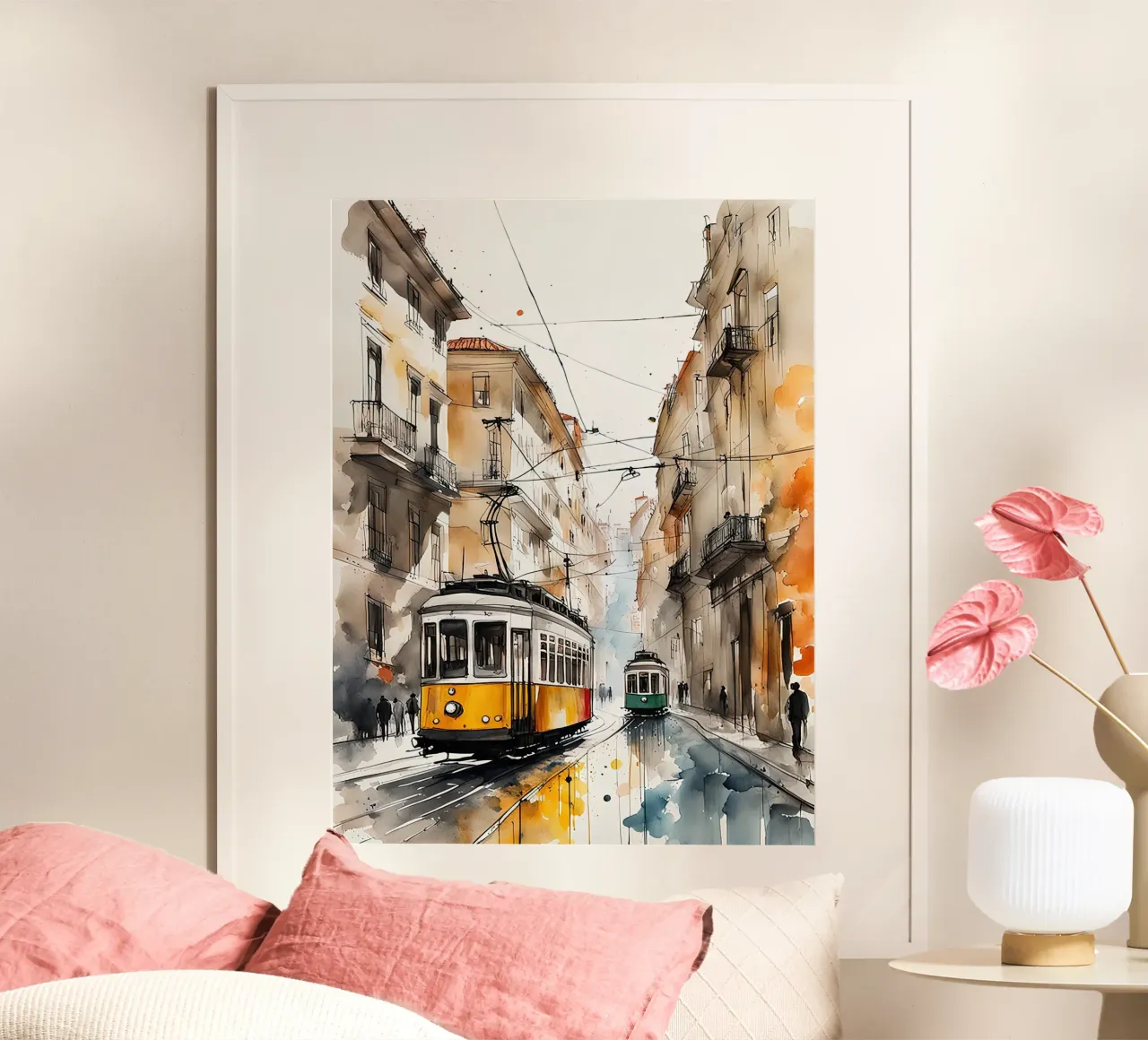 Lisbona poster da 🎁 NOBELART