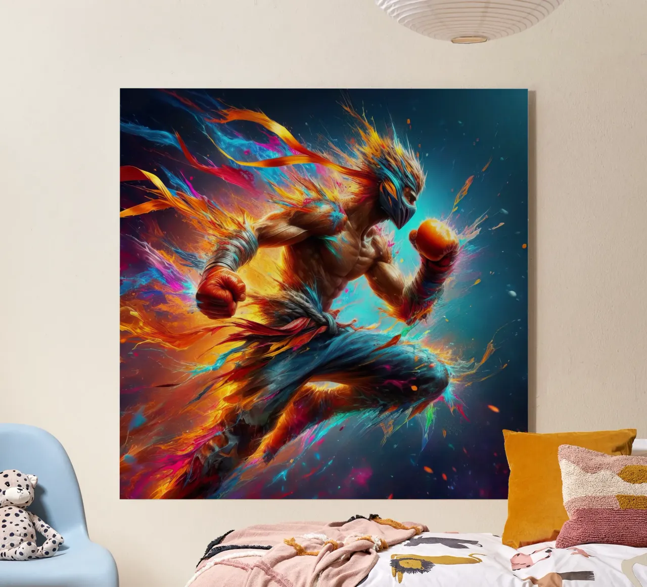 The Combat acrylic glass by 🎁 NOBELART