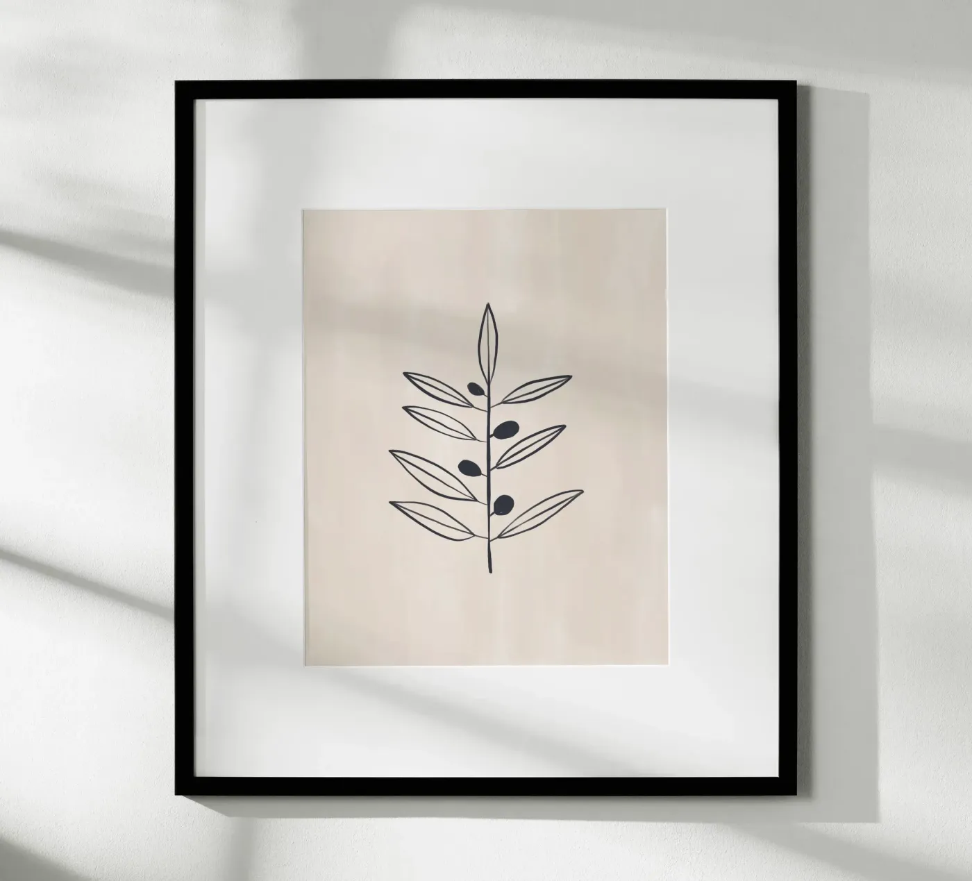 Olijfboom poster van Ivy Green Illustrations