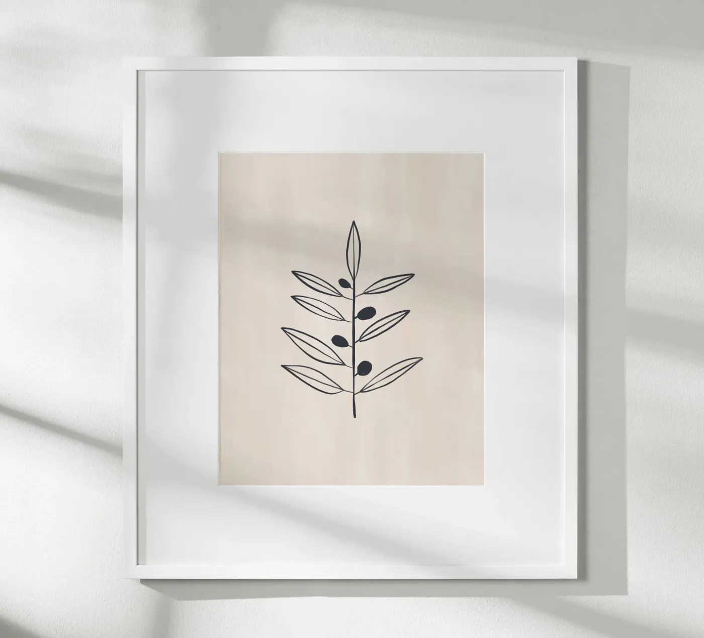 Olijfboom poster van Ivy Green Illustrations