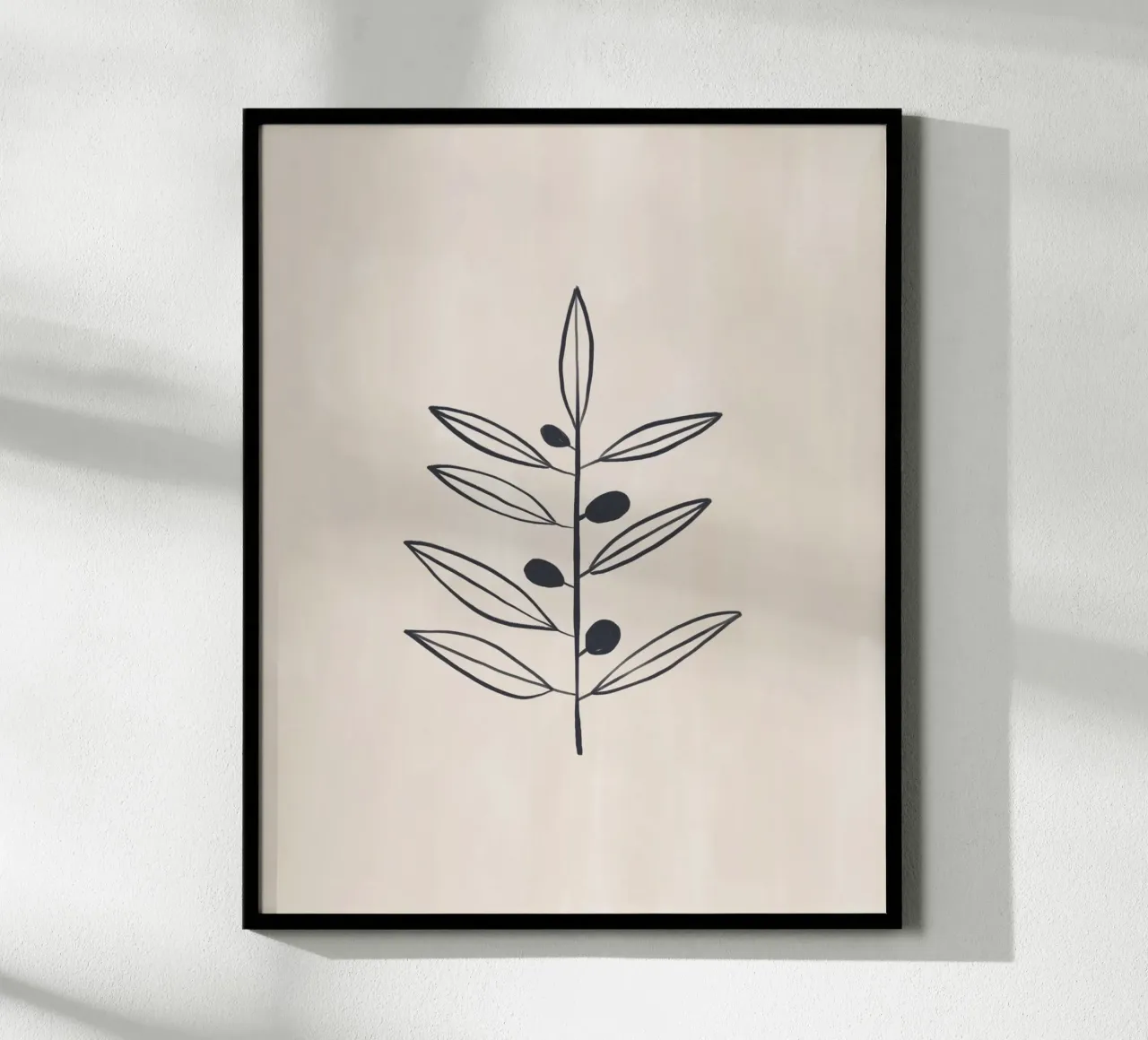Olivenzweig Poster von Ivy Green Illustrations