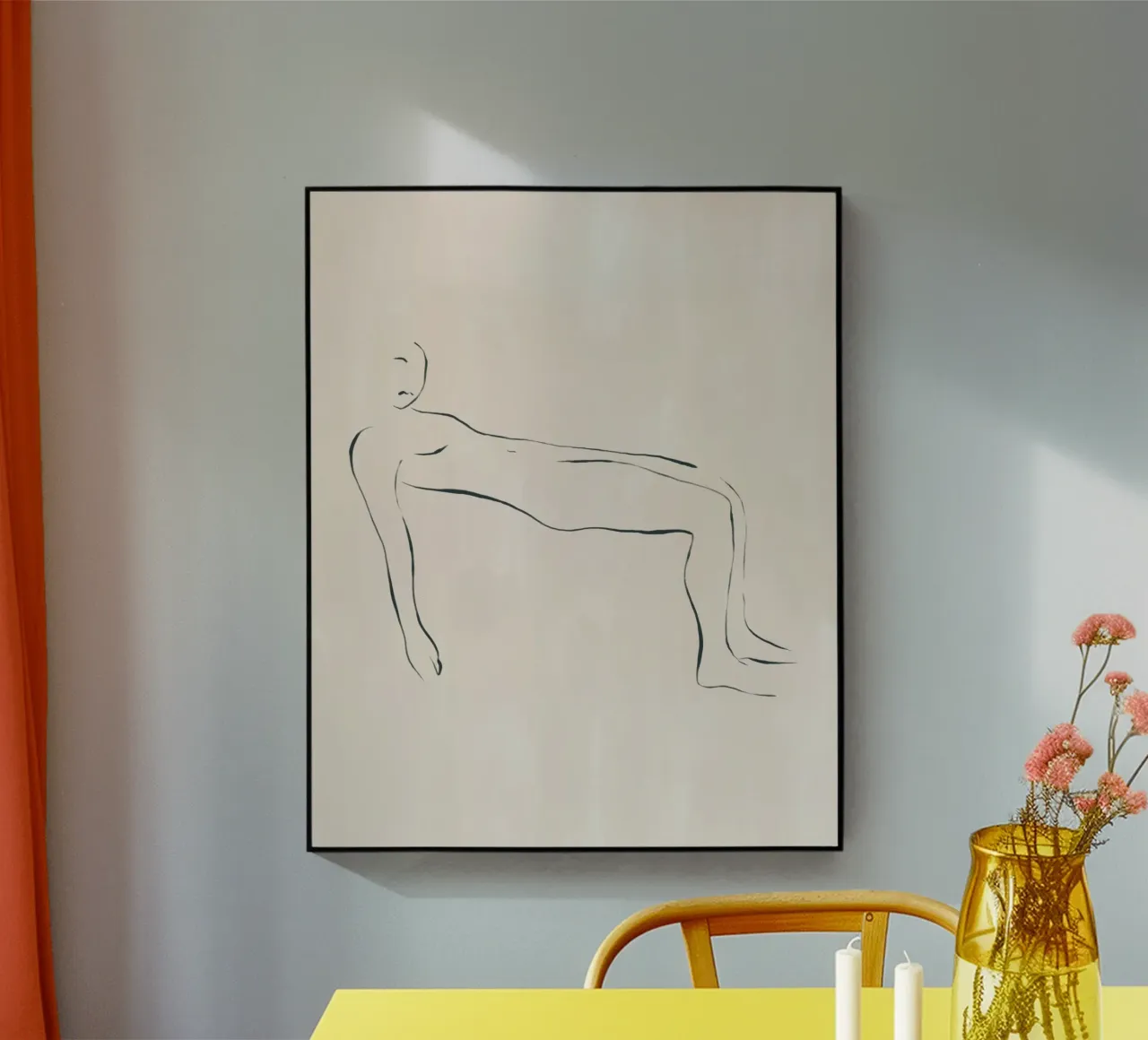 Sdraiati plexiglass da Ivy Green Illustrations