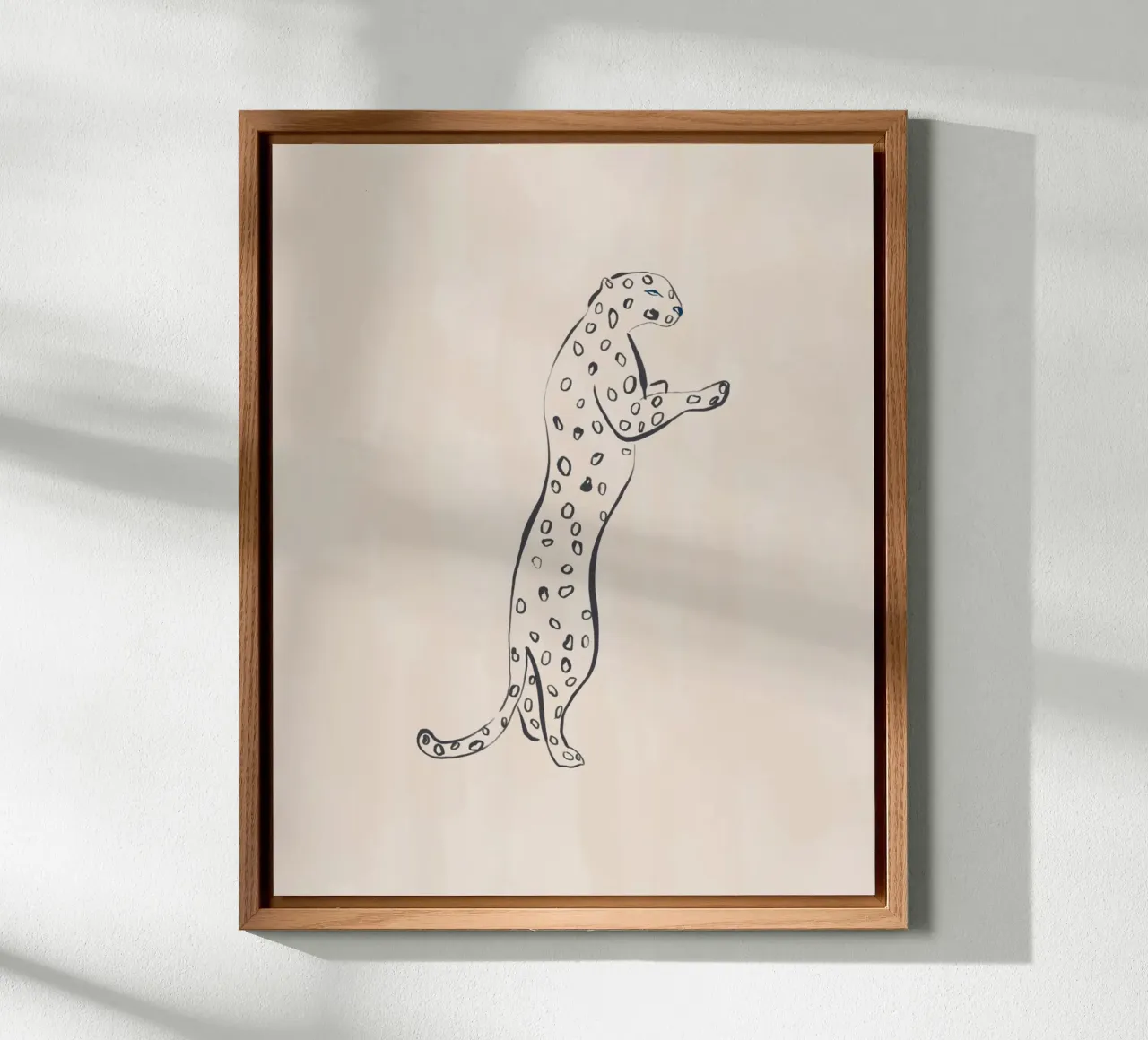 Leopard forex plate by Ivy Green Illustrations
