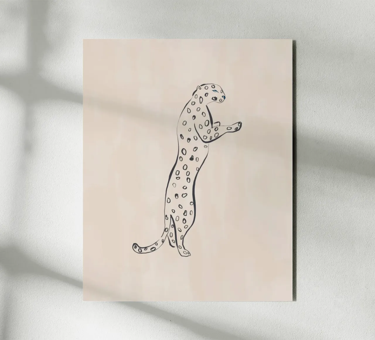 Leopard forex plate by Ivy Green Illustrations
