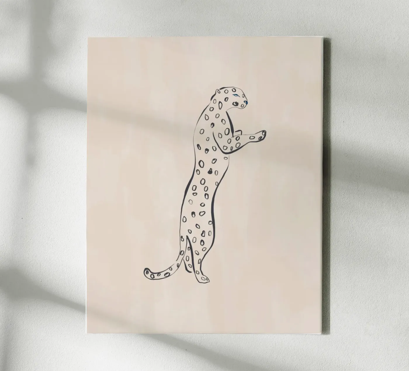 Leopard Leinwand von Ivy Green Illustrations