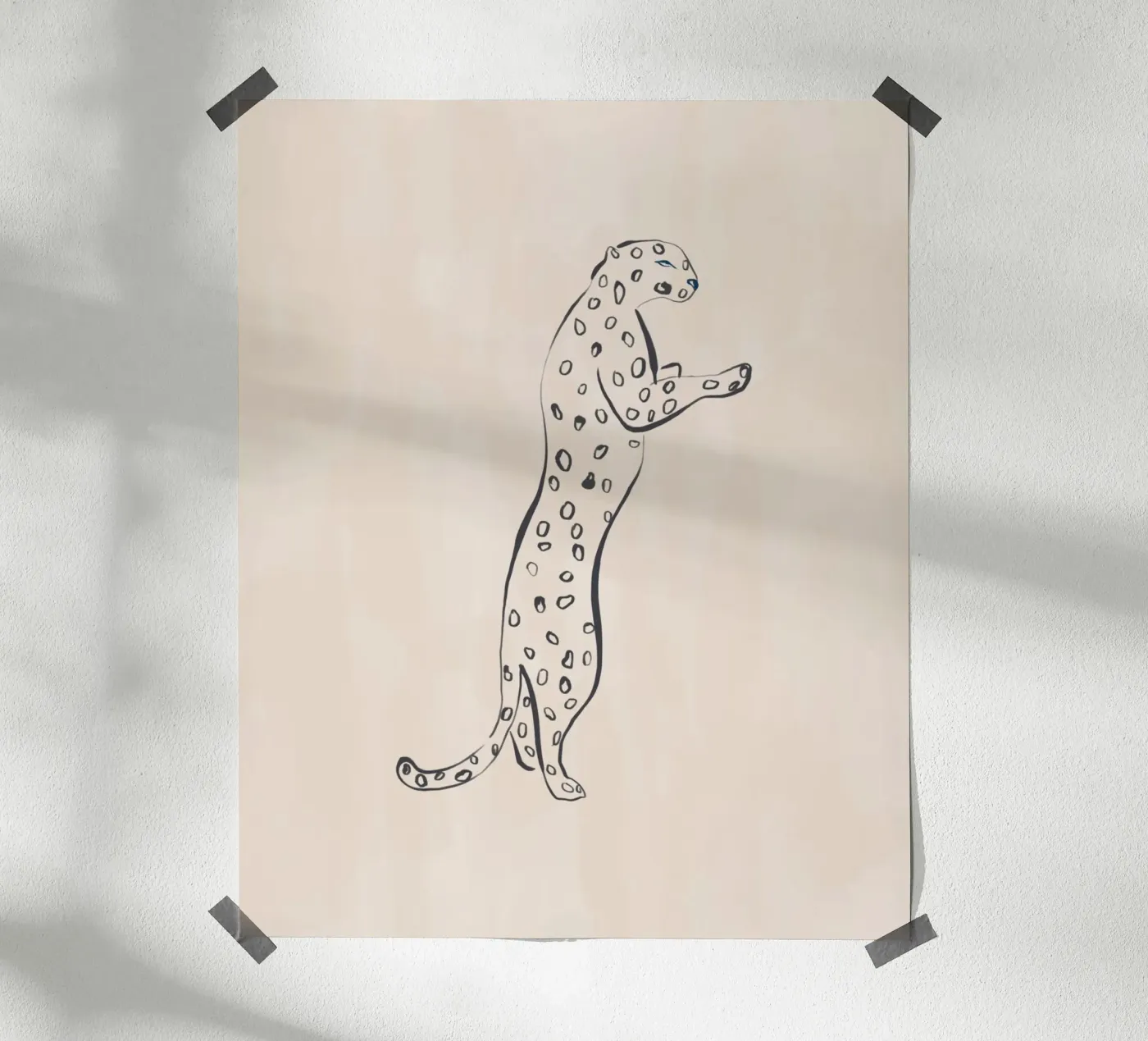 Leopard Poster von Ivy Green Illustrations