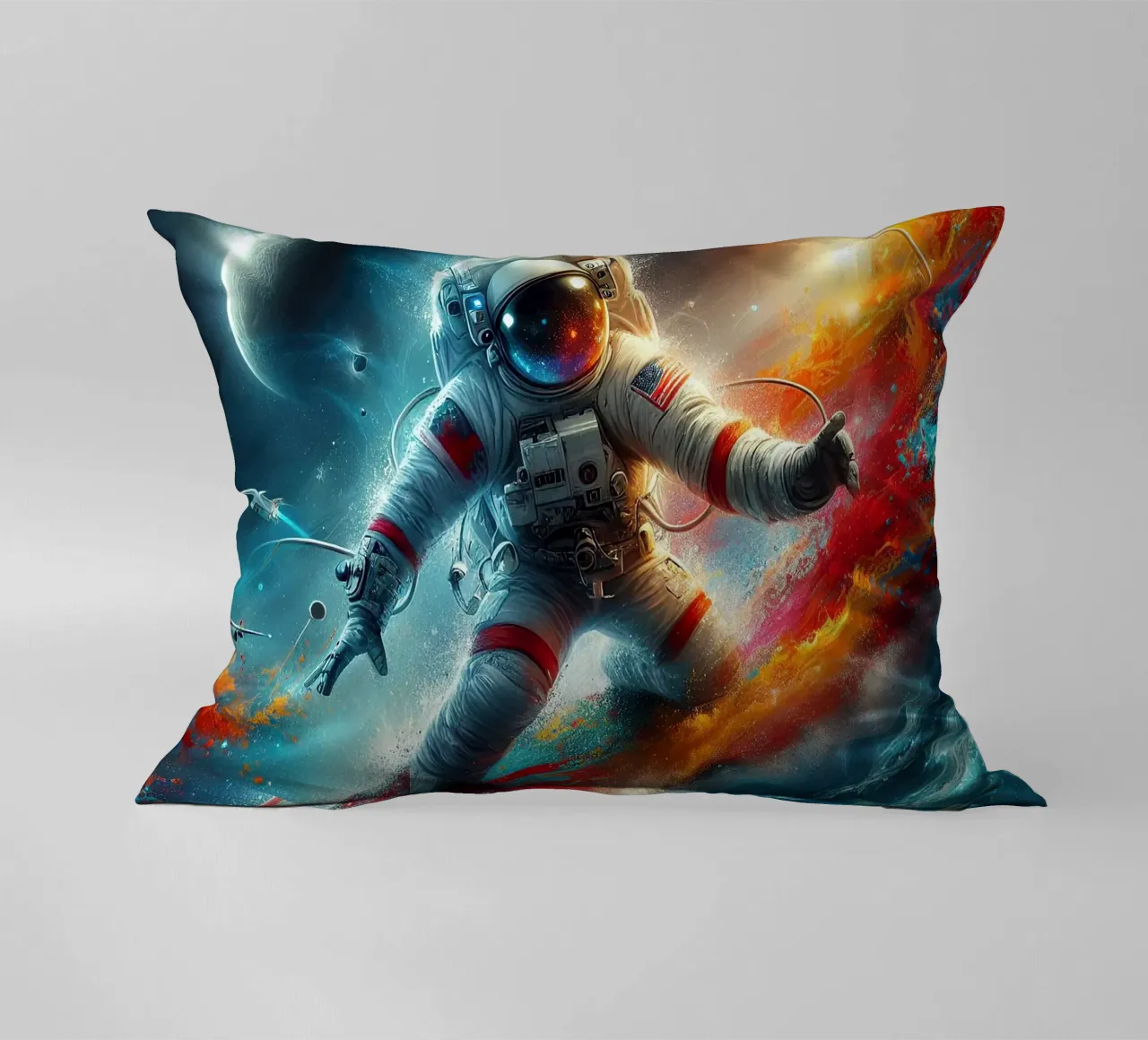 Astronauta surfista cuscino da 🎁 ARTVI-SHOP