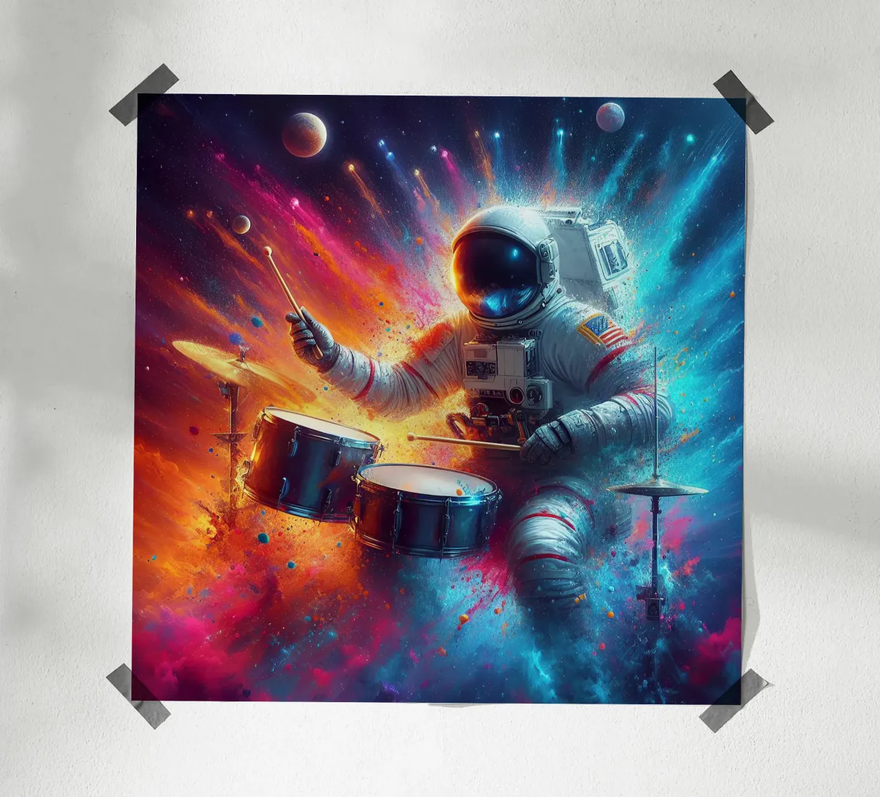 Astronauta in concerto poster da 🎁 ARTVI-SHOP