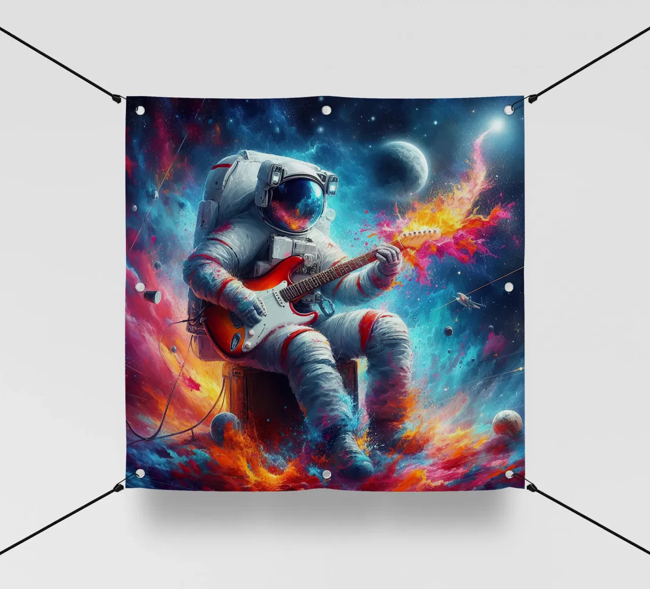 Astronauta in concerto telo in pvc da ARTVI-SHOP