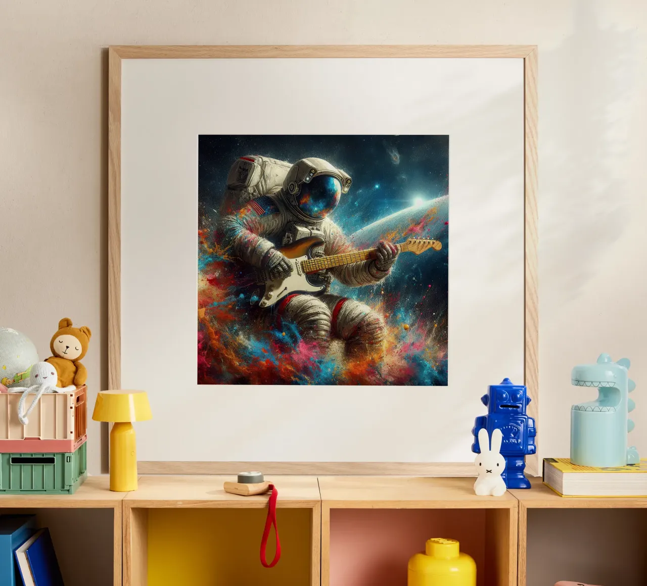 astronauta in concerto carta hahnemühle da 🎁 ARTVI-SHOP