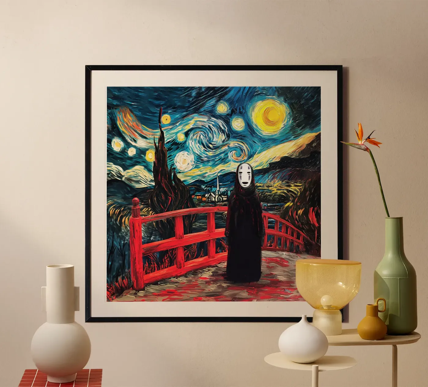 Van Gogh Chihiro poster da 2toastdesign