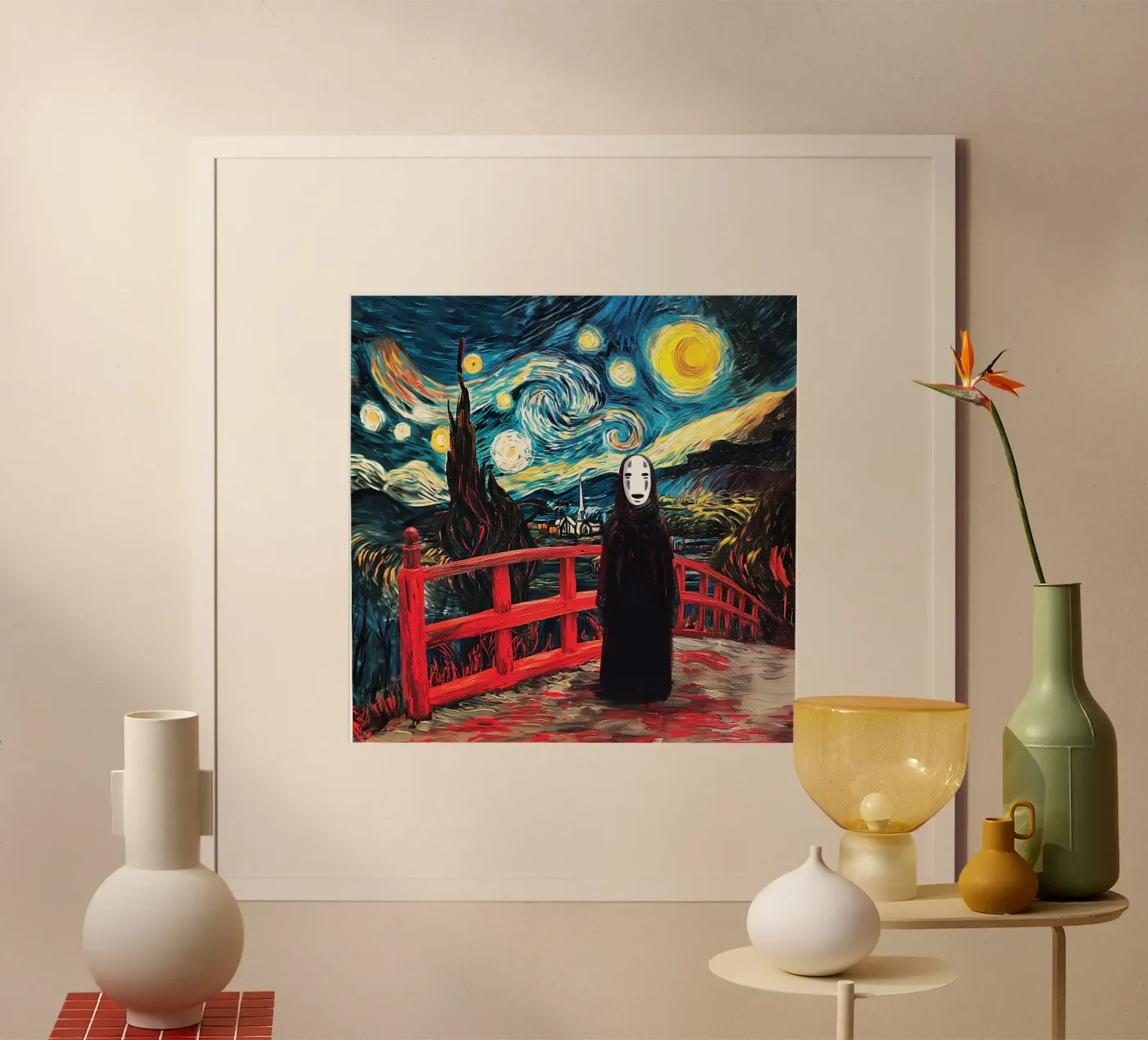 Van Gogh Chihiro poster da 2toastdesign