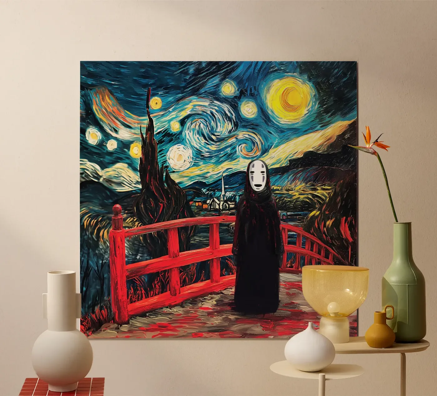 Van Gogh Chihiro poster da 2toastdesign