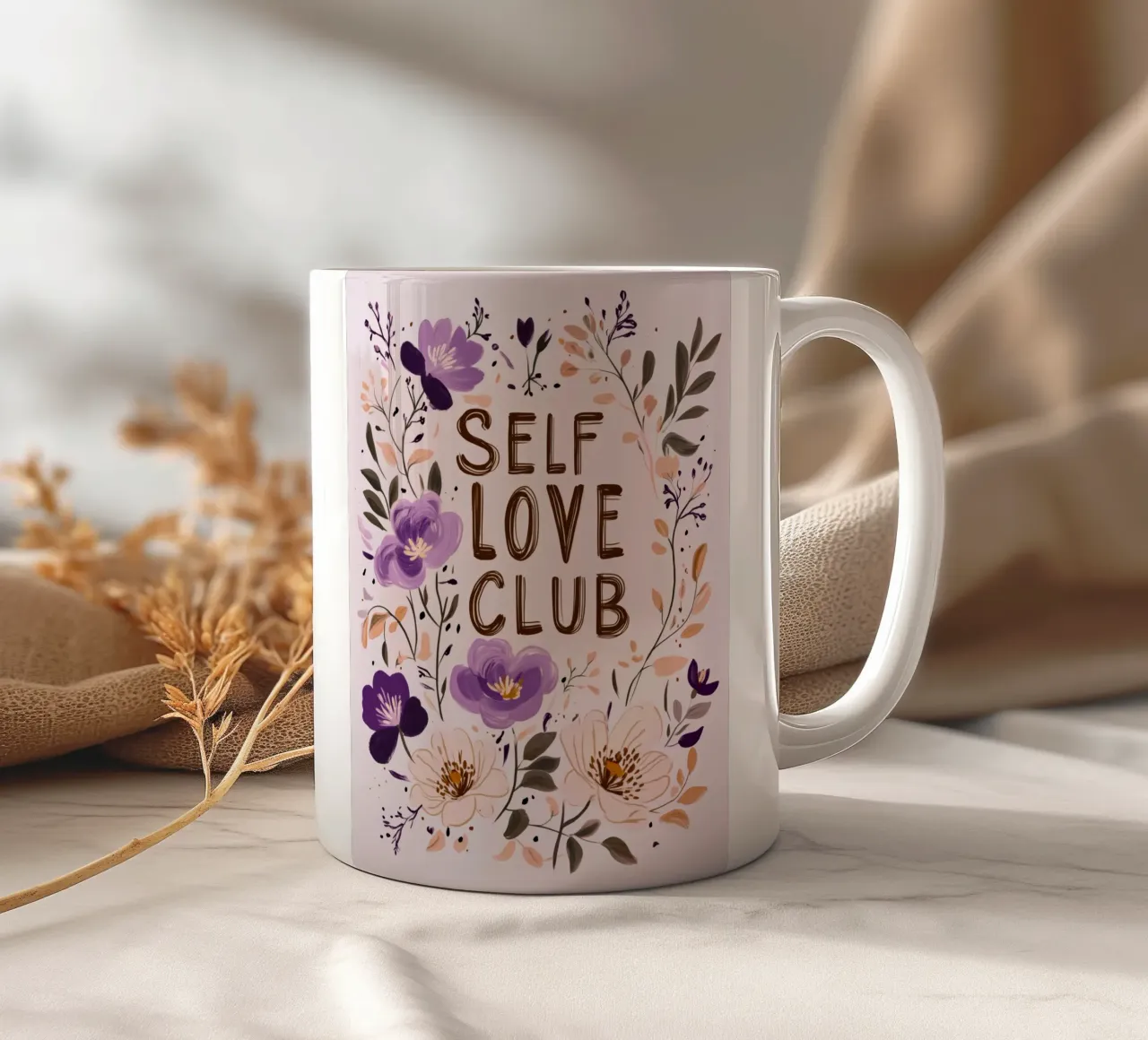 Self Love Club (Version 2) tazza in ceramica da treechild