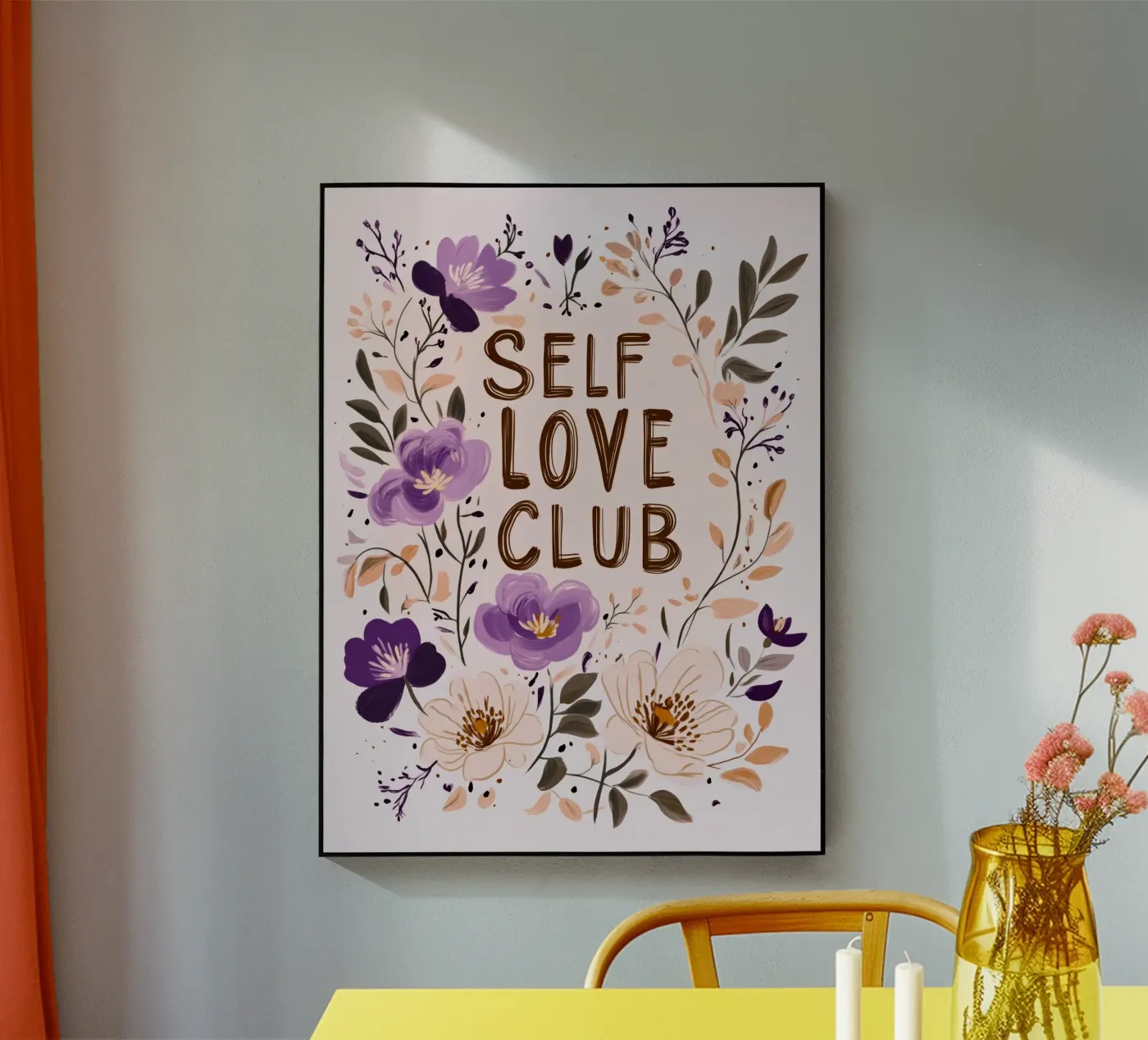 Self Love Club (Version 2) plexiglass da treechild