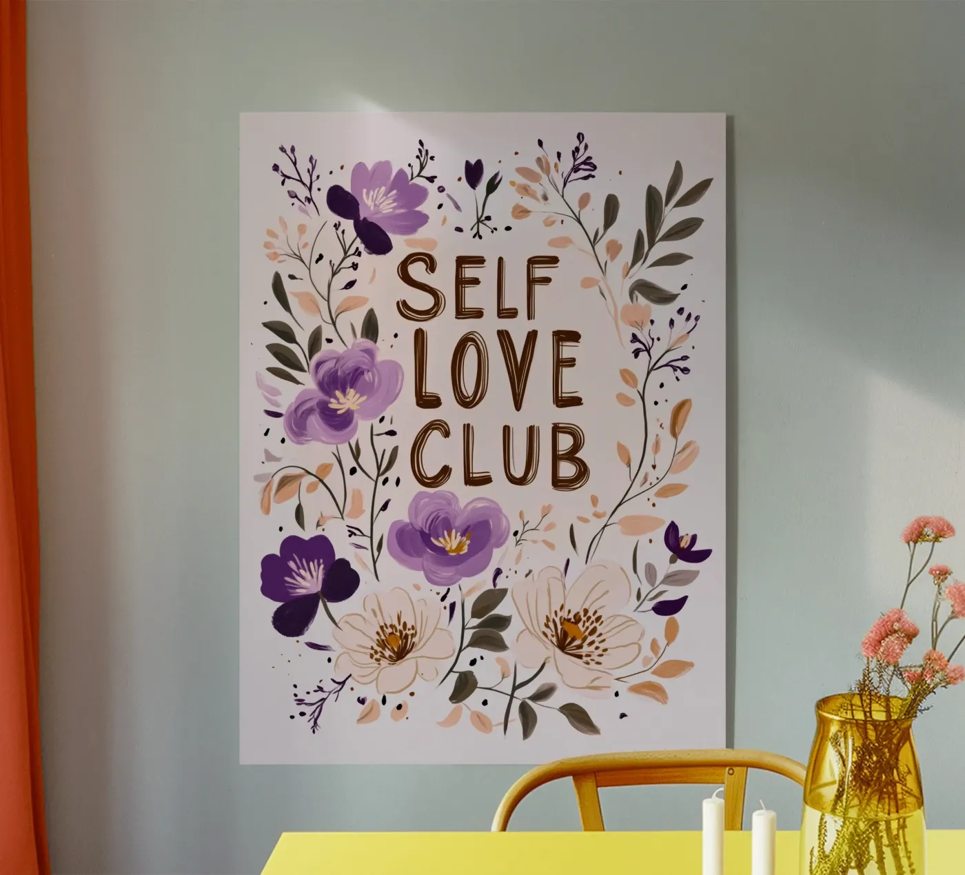 Self Love Club (Version 2) plexiglass da treechild