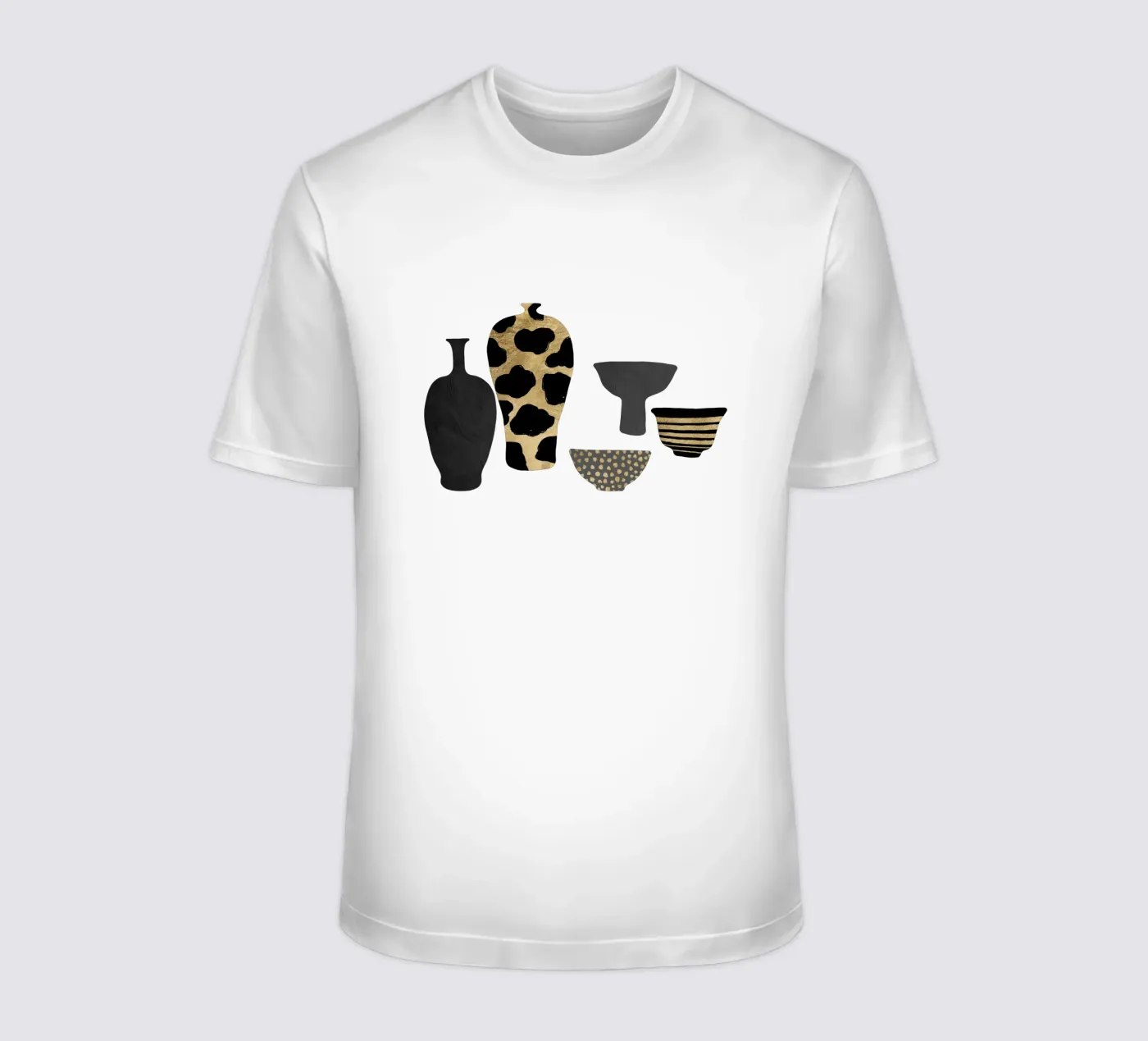 Patterned Vases t-shirt by Orara Studio