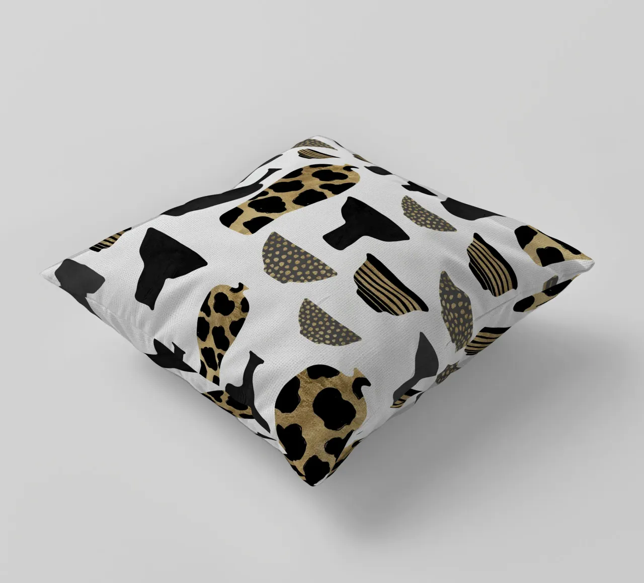 Patterned Vases decorative cushion by Orara Studio