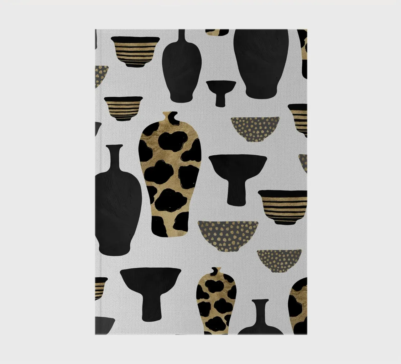 Patterned Vases notebook by Orara Studio