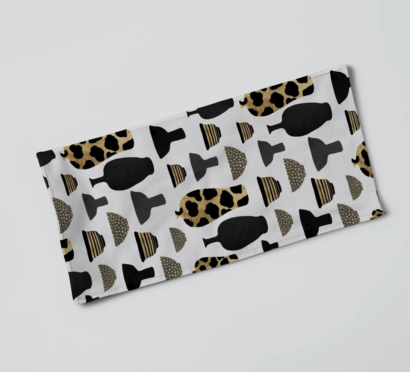 Vazen met patroon badhanddoek van Orara Studio