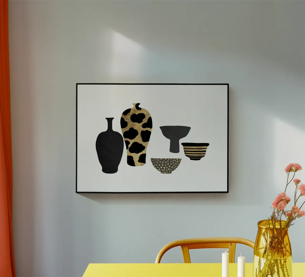 Patterned Vases plexiglas de Orara Studio