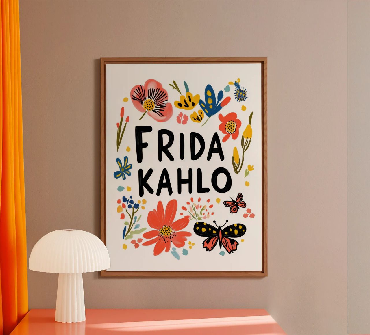 Frida (Floral) alu dibond de treechild