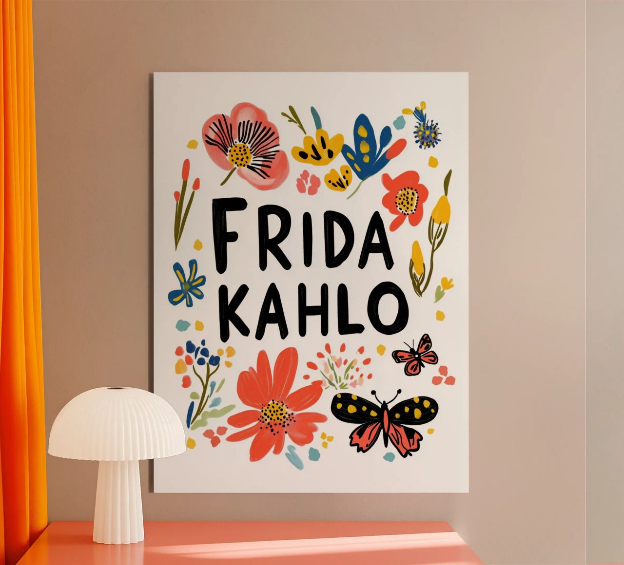 Frida (Floral) alu dibond de treechild