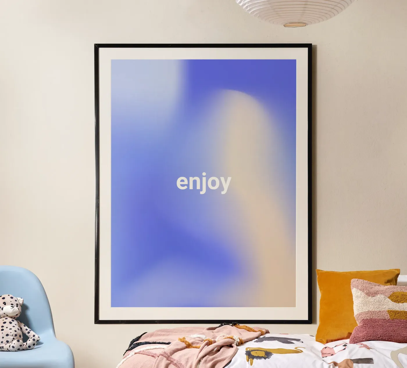 Enjoy poster by Vector Hugo