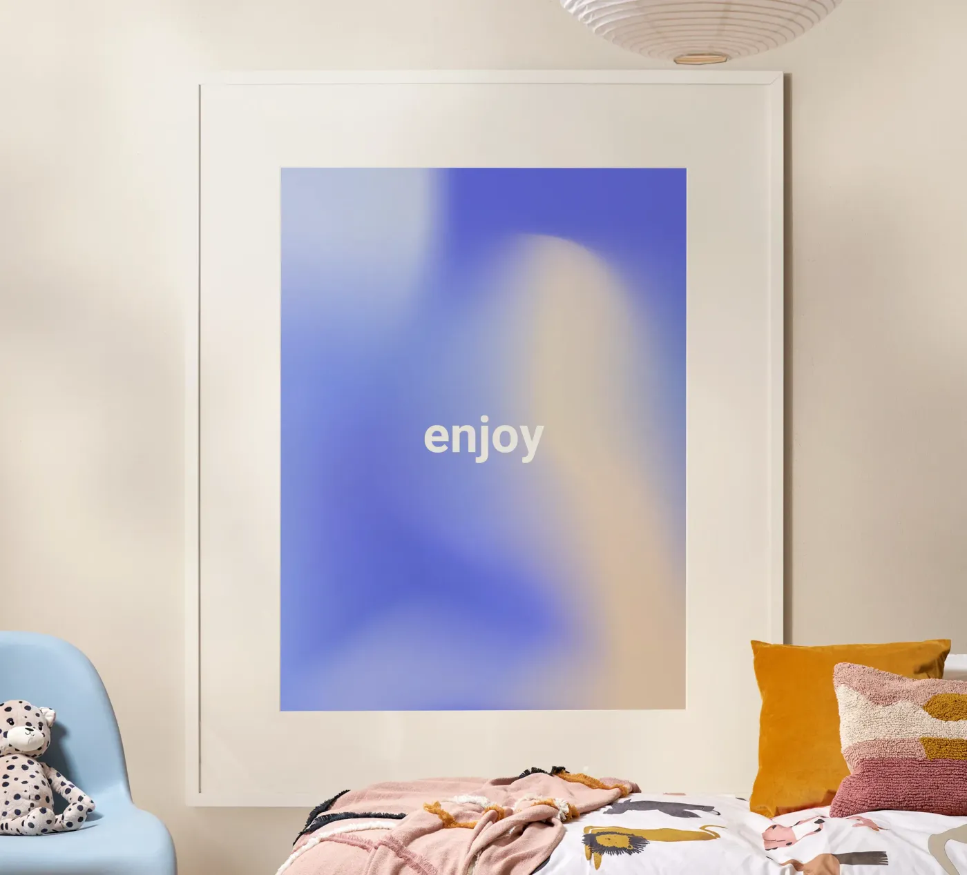 Enjoy poster by Vector Hugo