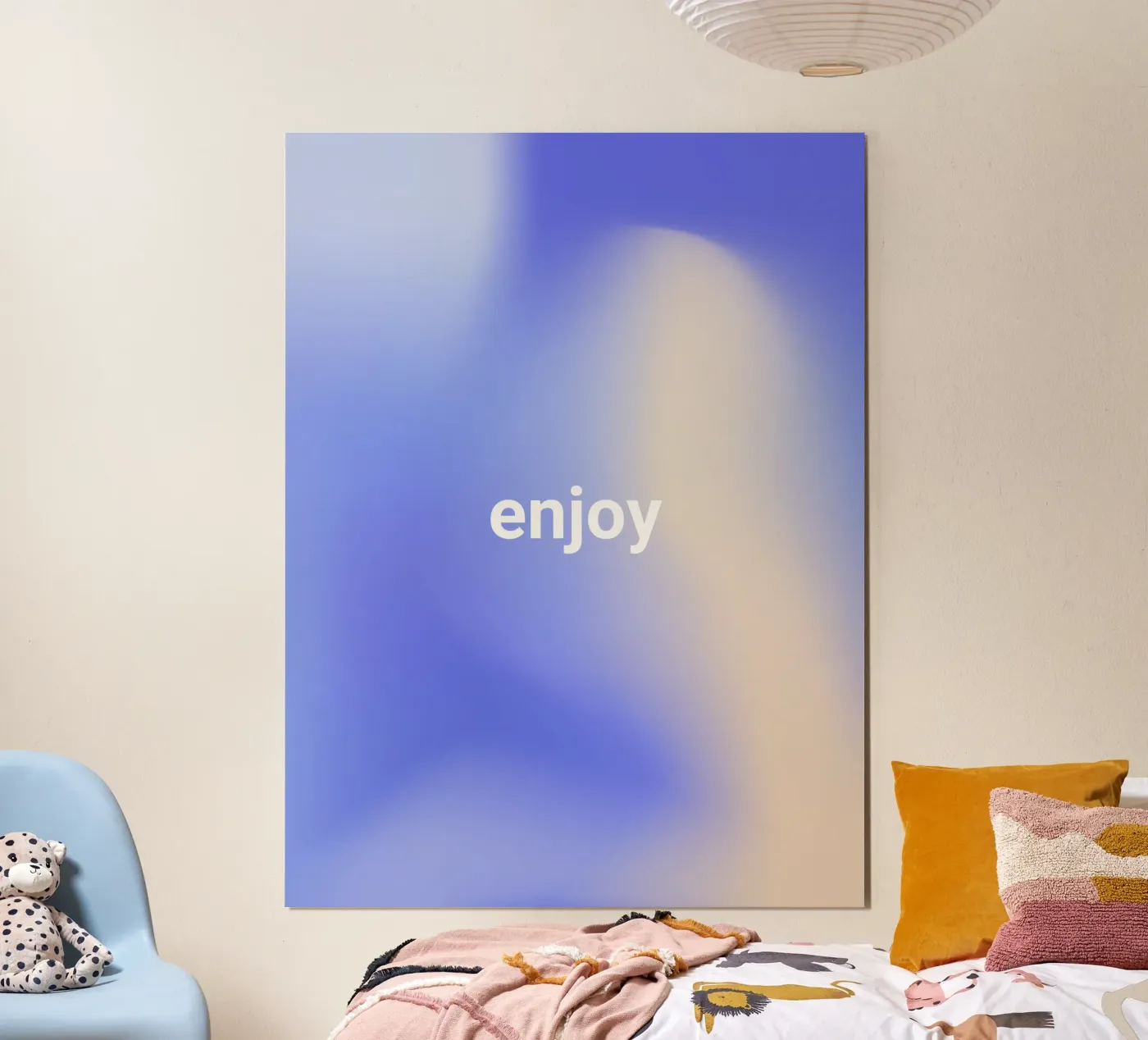 Enjoy poster by Vector Hugo