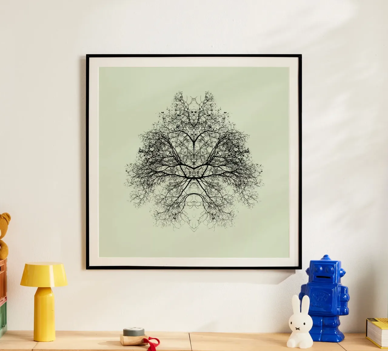Rorschach Test - Nadav Jonas poster con telaio in plastica da Pictufy