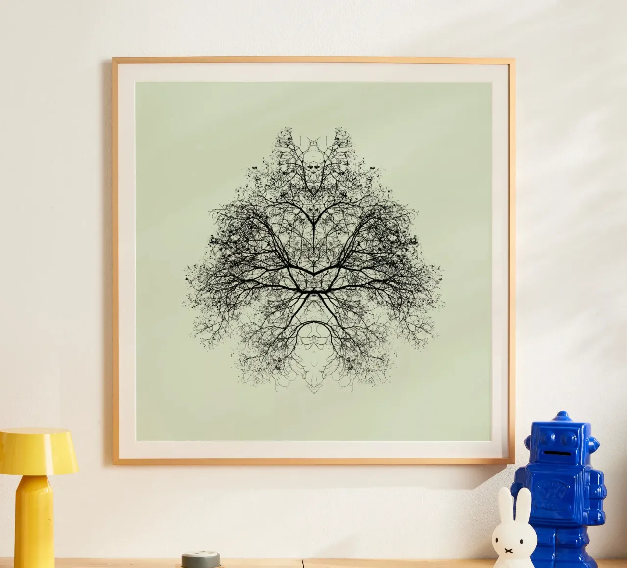 Rorschach Test - Nadav Jonas poster con telaio in plastica da Pictufy