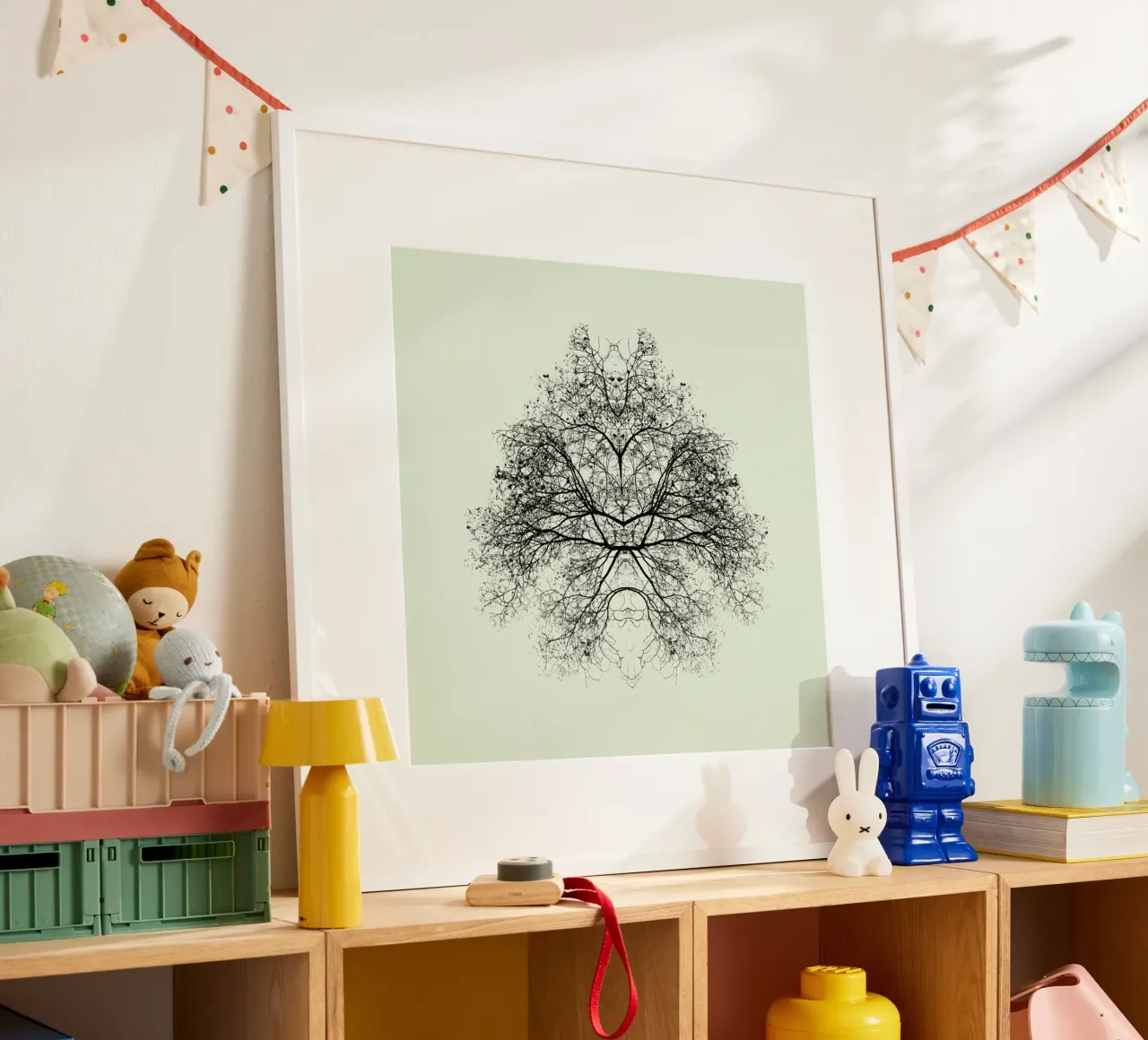 Rorschach Test - Nadav Jonas poster con telaio in plastica da Pictufy
