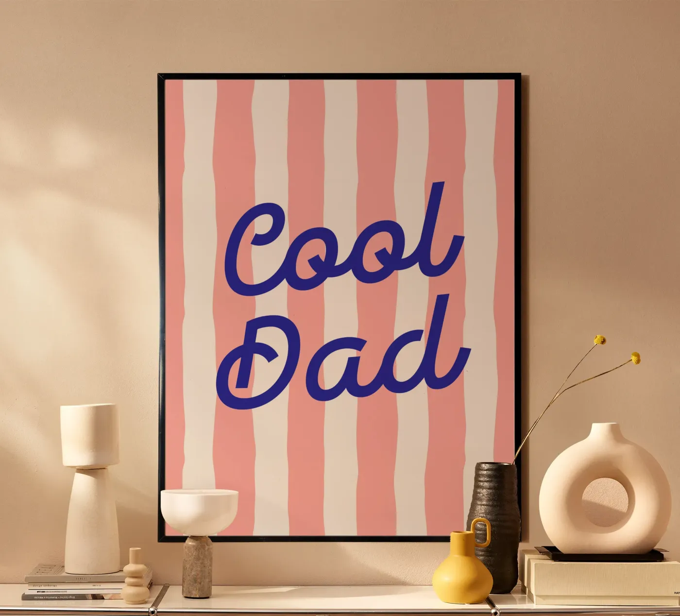 Cool Dad poster by Vector Hugo