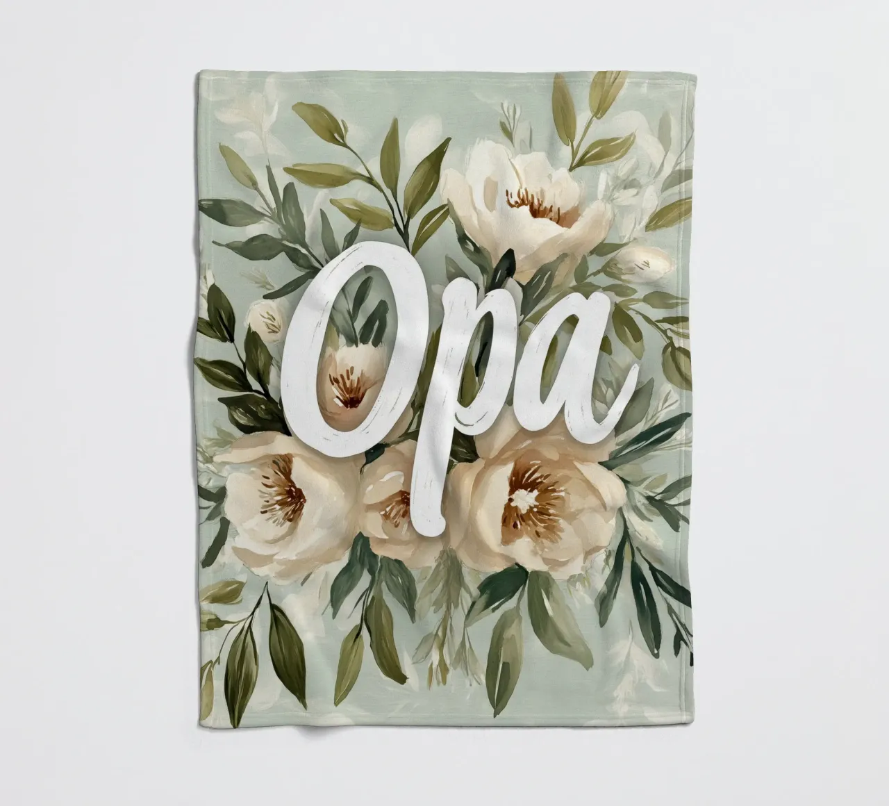 Opa fleecedeken van treechild