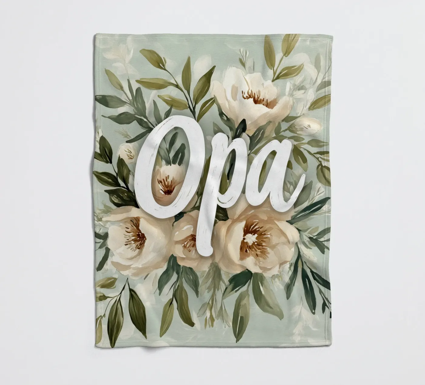 Opa Fleecedecke von treechild
