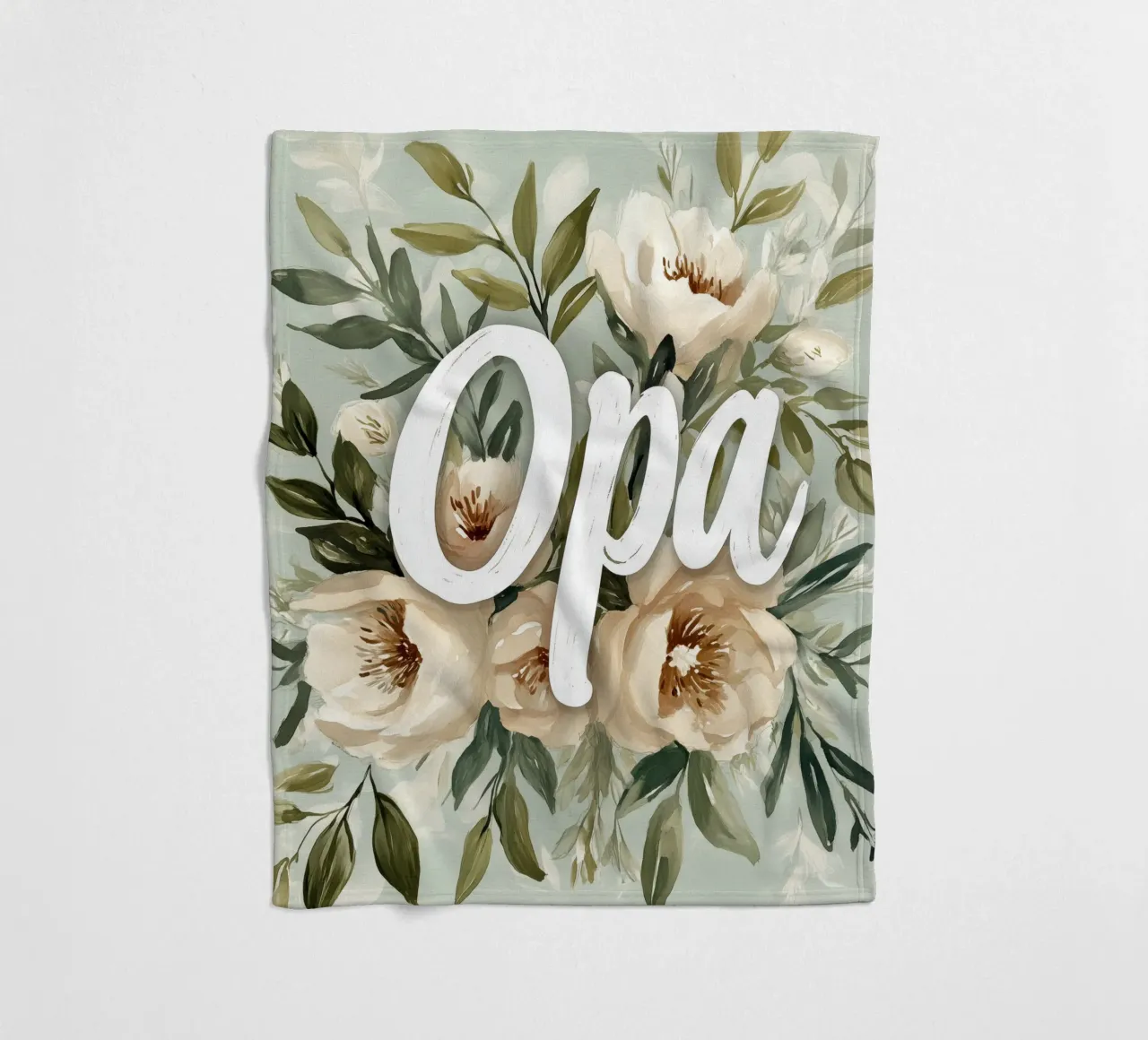 Opa Fleecedecke von treechild