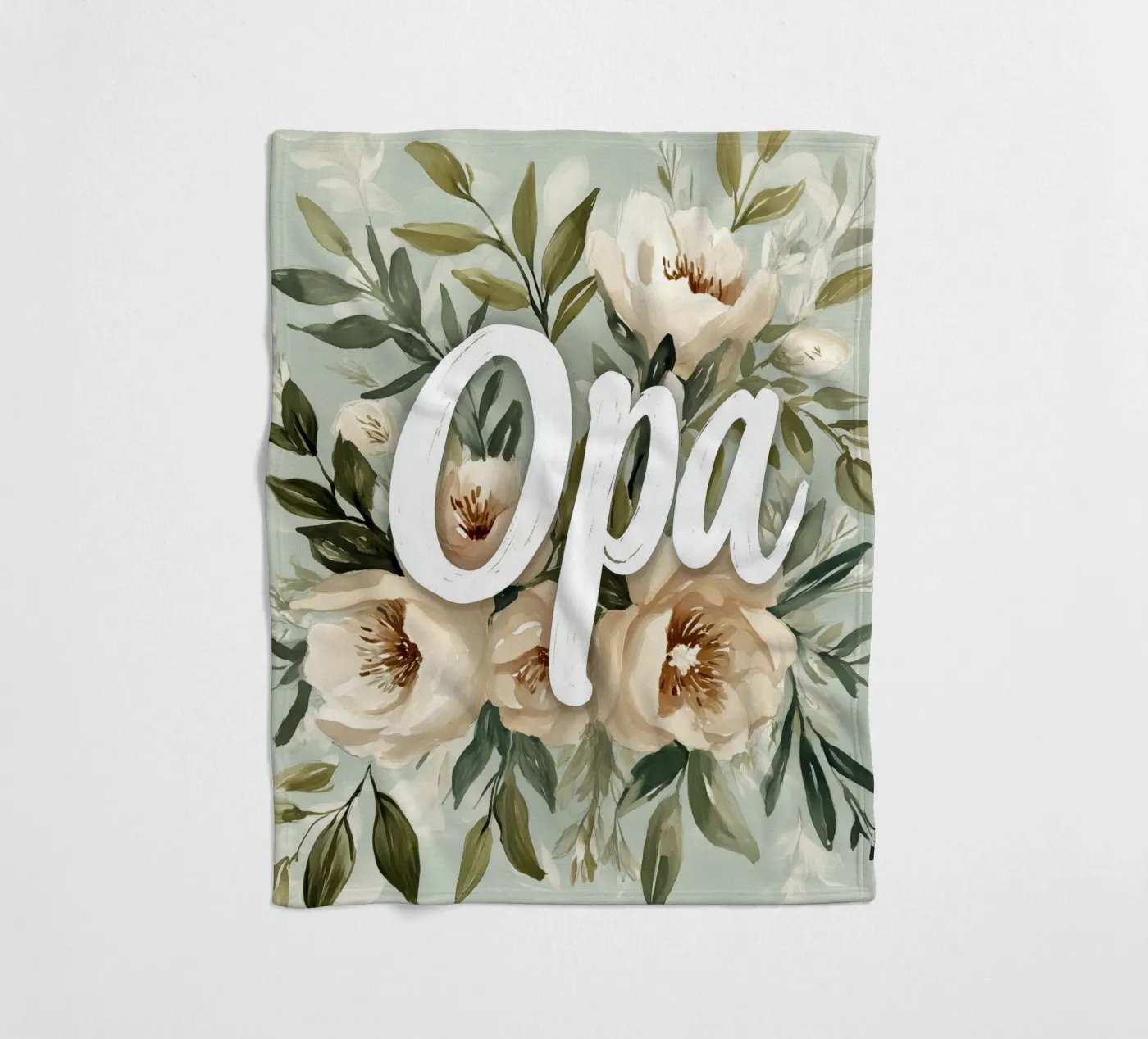 Opa Fleecedecke von treechild