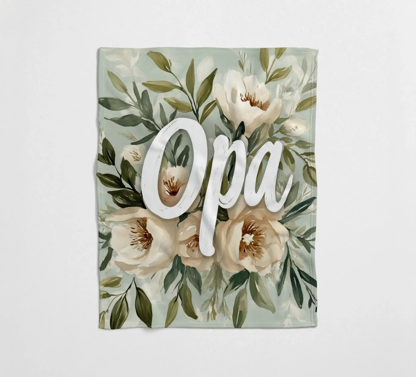 Opa plaid polaire de treechild