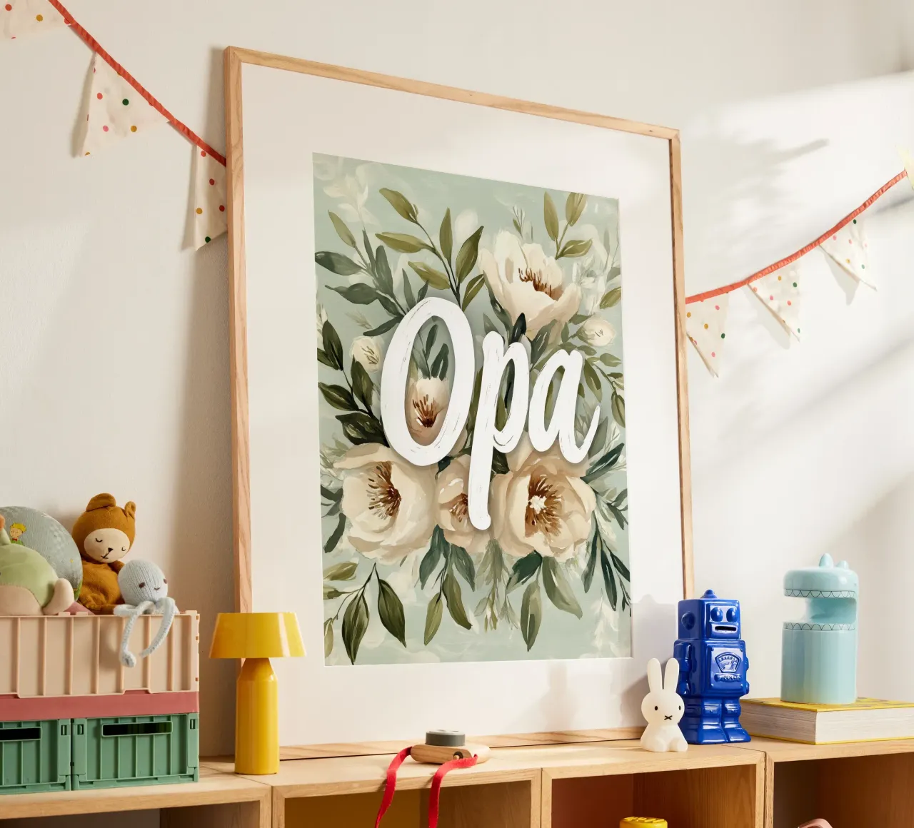 Opa poster con telaio in plastica da treechild