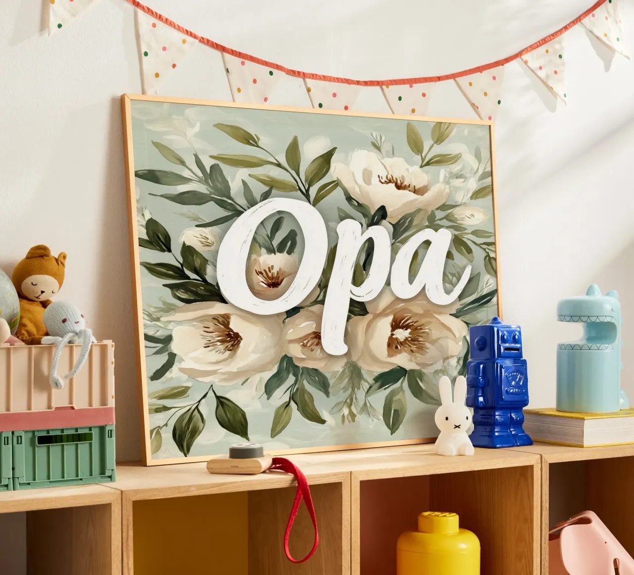 Opa poster con telaio in plastica da treechild