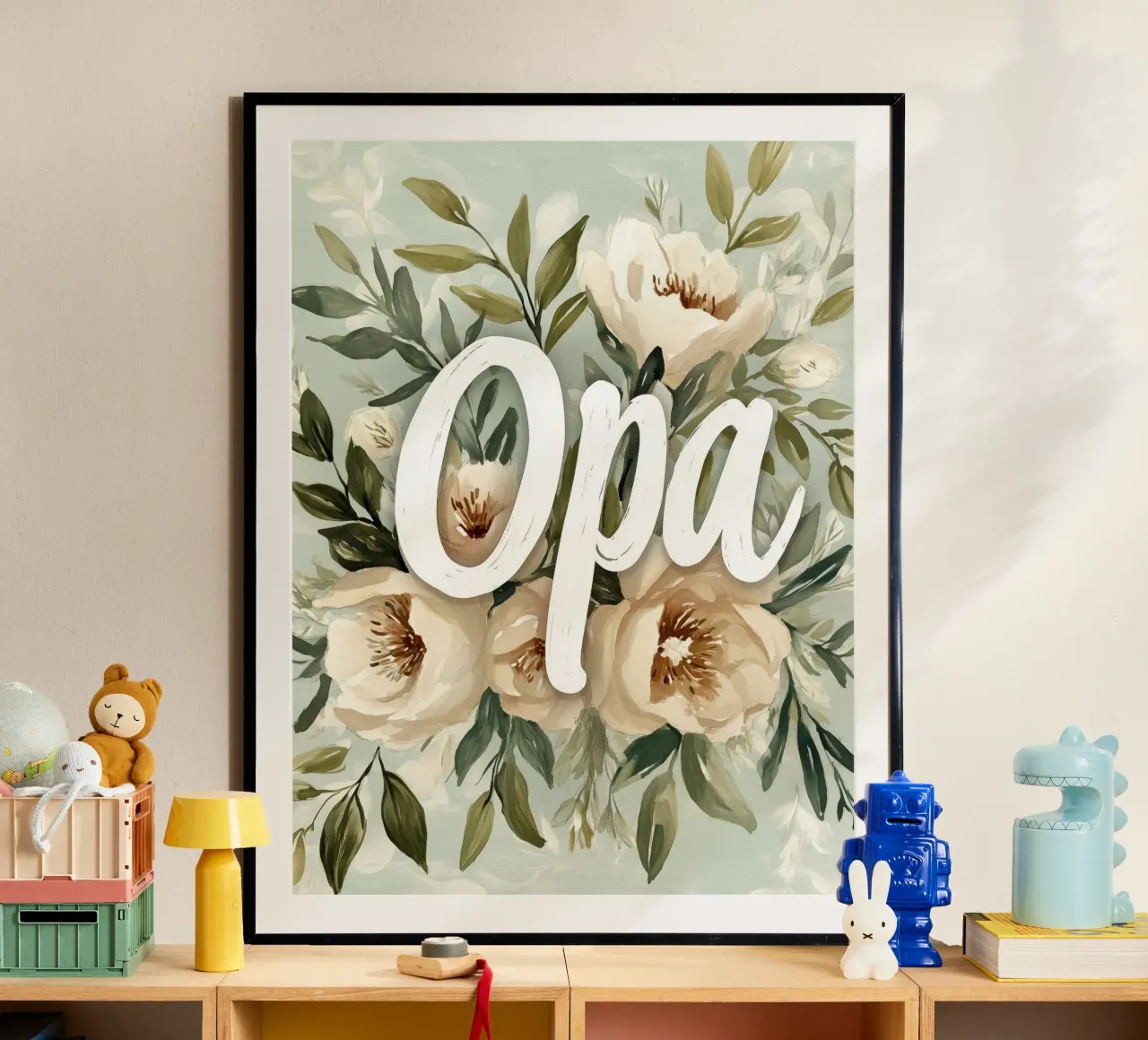Opa poster con telaio in plastica da treechild