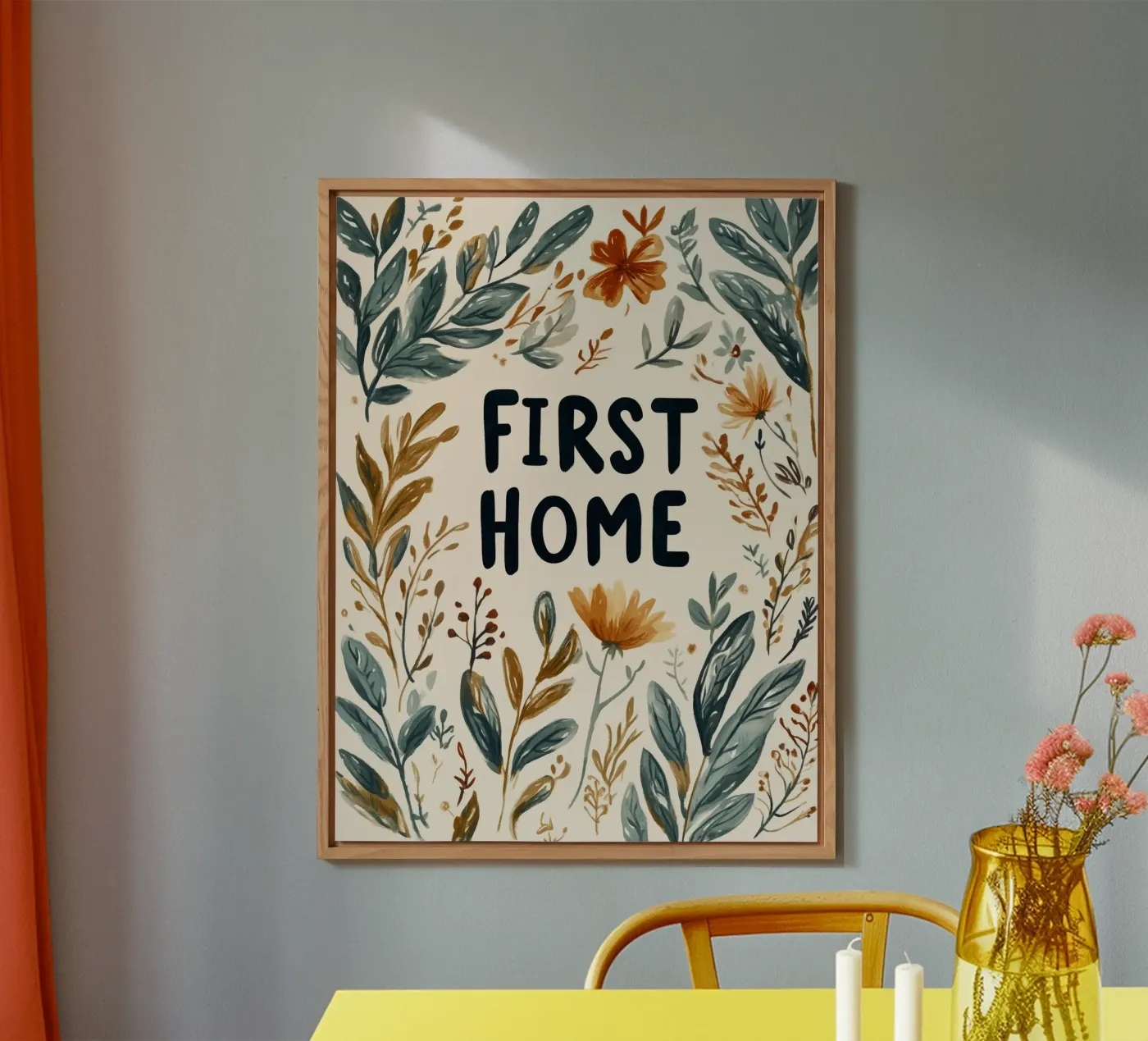 First Home (Version 3) alluminio dibond da treechild