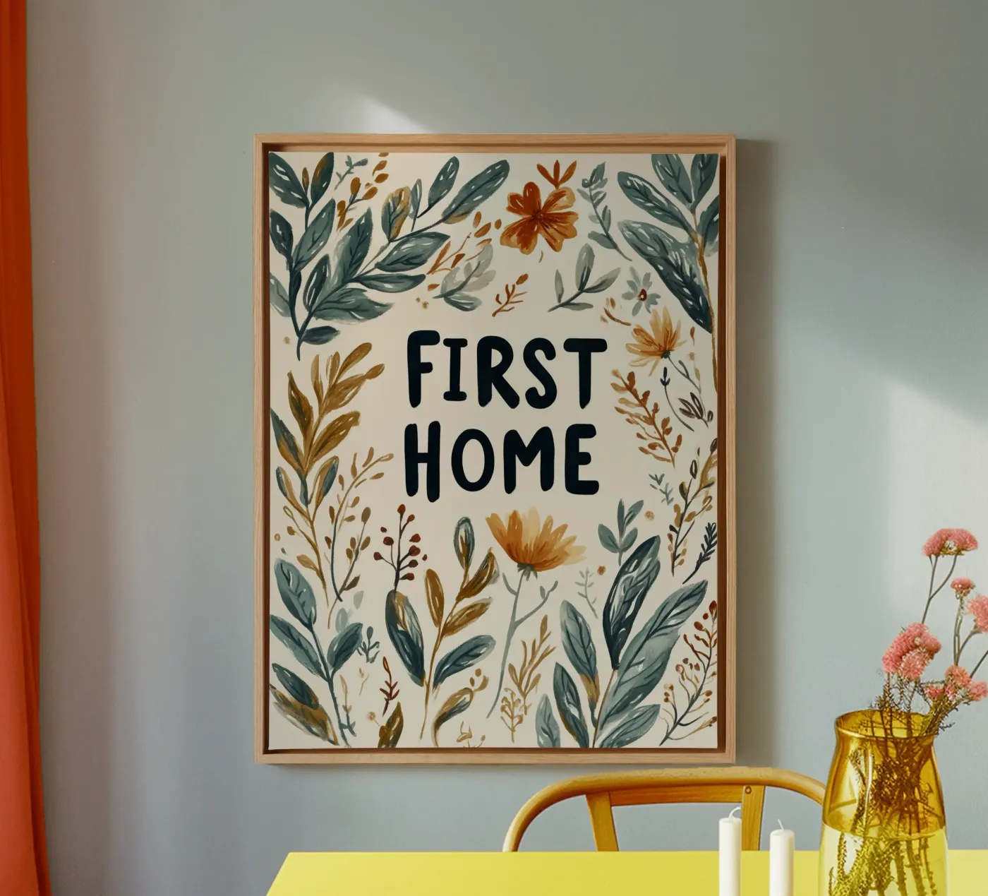 First Home (Version 3) canvas van treechild