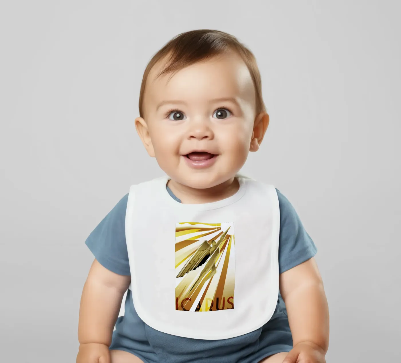 Icarus Babylätzchen von Rodolfo Reyes