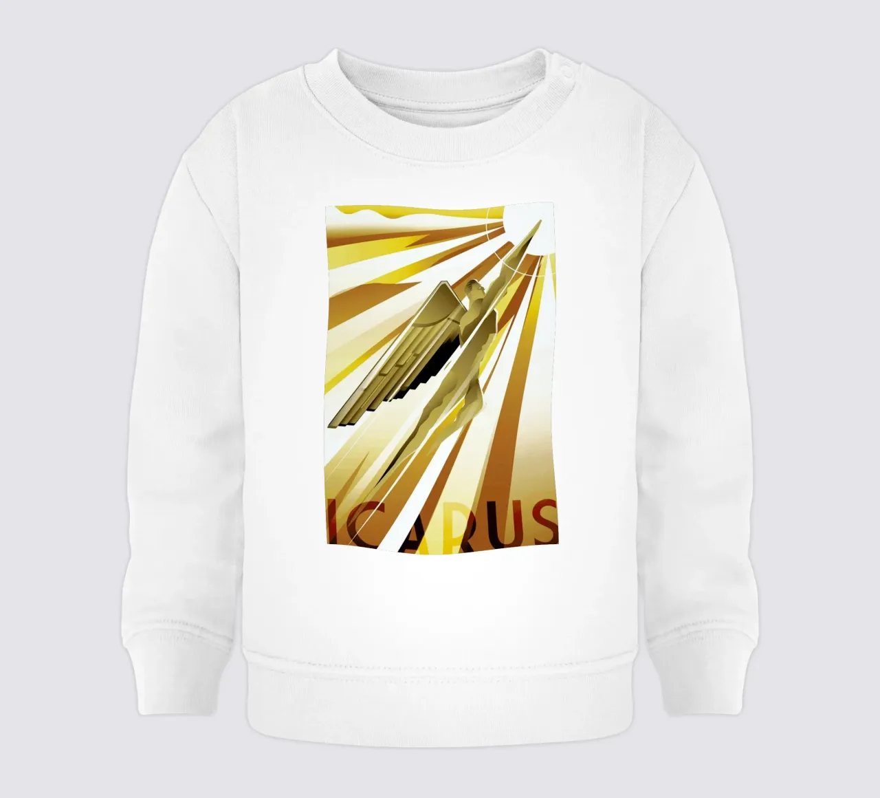 Icarus felpa neonato da Rodolfo Reyes